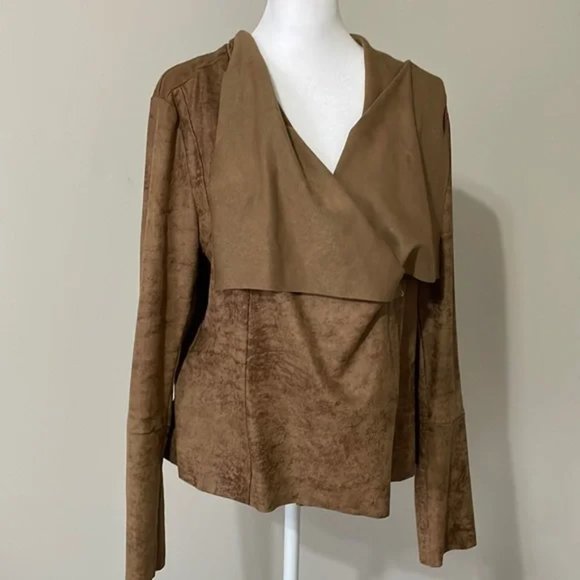 NWOT a.n.a. Vegan suede jacket sz Large - Picture 1 of 7